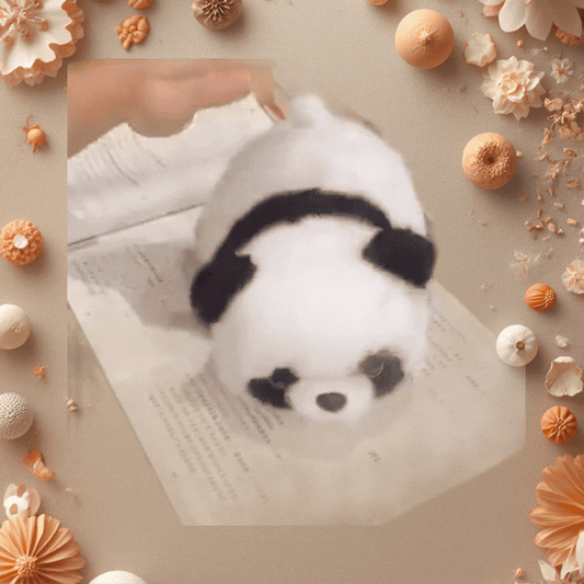 Peluche Panda Rojo Reversible