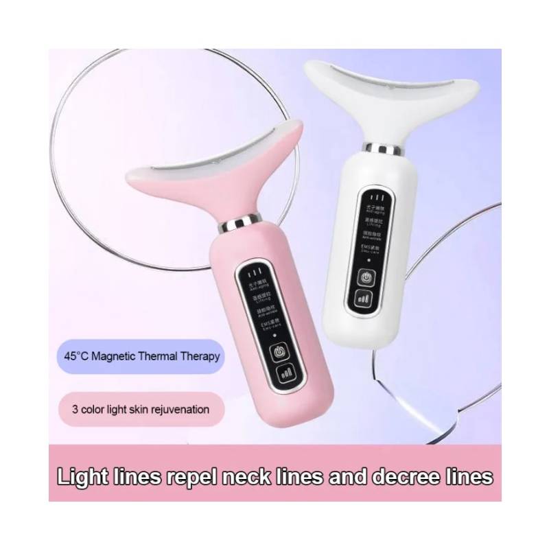 Masajeador Cuello y Cara Antiedad LED