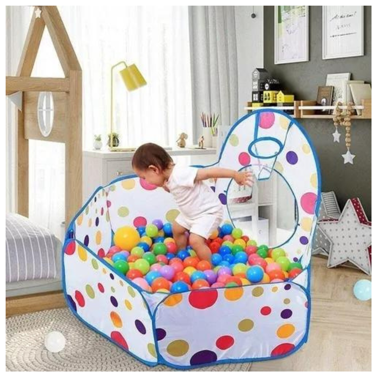 Carpa Túnel Plegable para Niños - Juego Exterior con Túnel Incluido